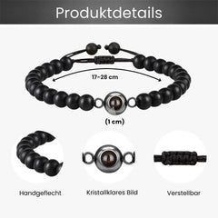 Forever Love Foto-Armband