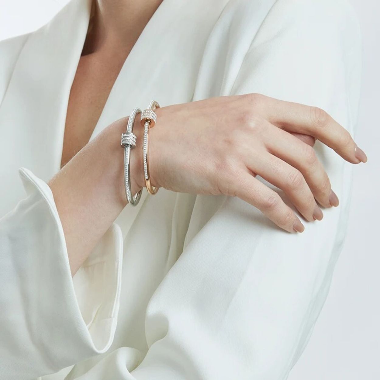 Gold Armreif mit Glanz