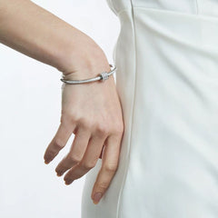 Zirkon Armreif Damen gold klassisch – Geschenkidee