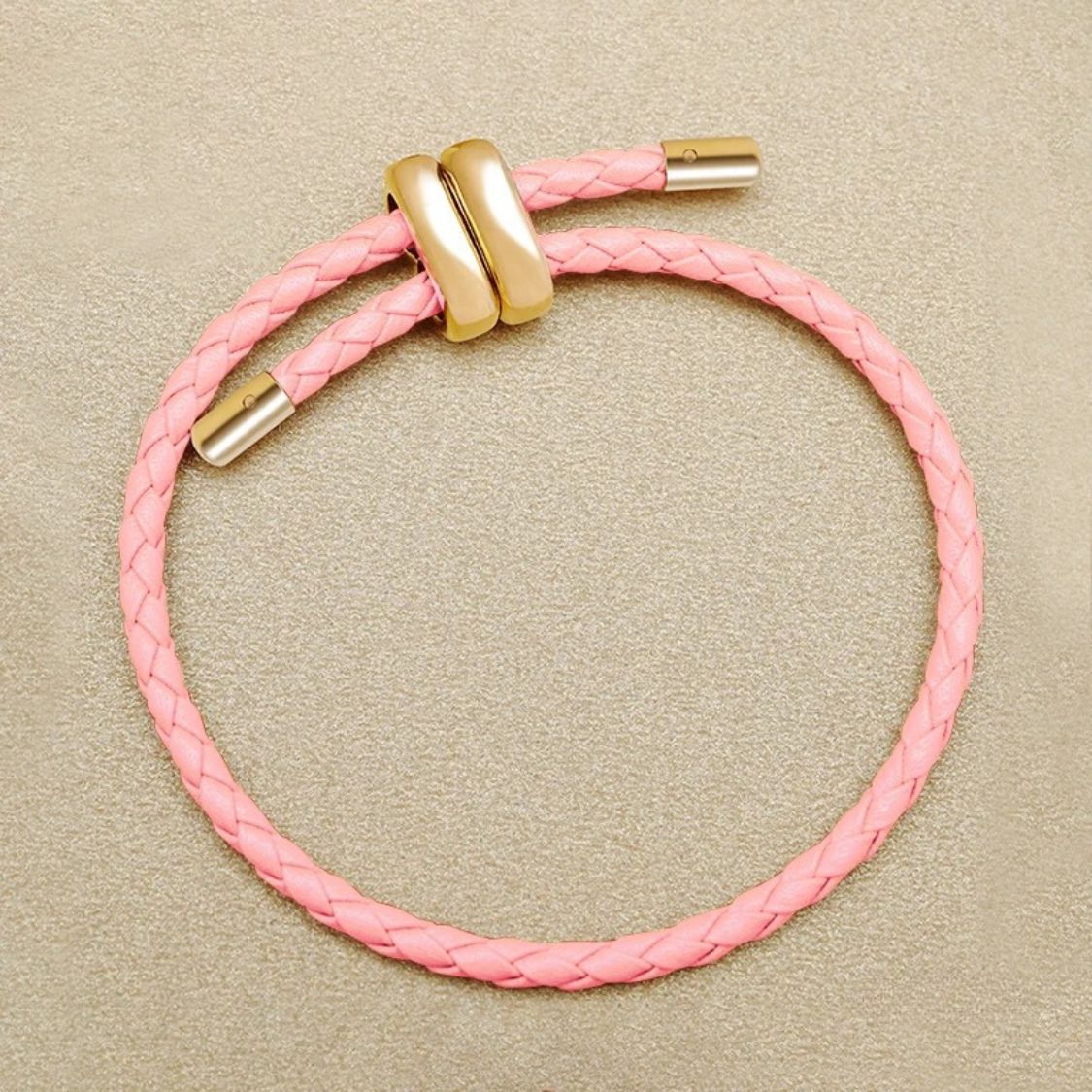 Charme-Armband Leder – verstellbar & stilvoll – Guldast