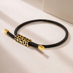 Verstellbares Armband mit Leoparden-Design für Damen