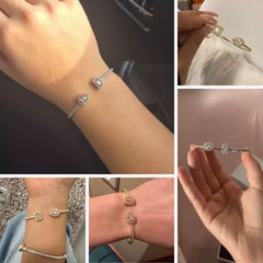 Geometrisches Cuff Armband