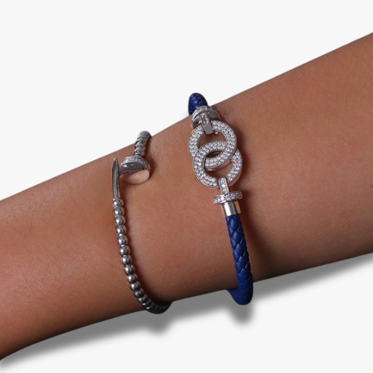 Unendlichkeit Armband - Blau