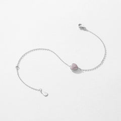 Zirkonia Armband rosa