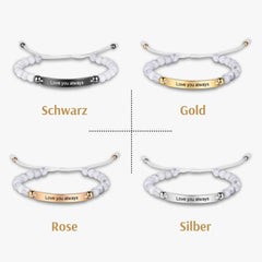 Damenarmband mit Namen graviert