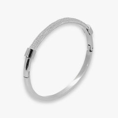 Trendy Damen-Bangle mit Zirkonia