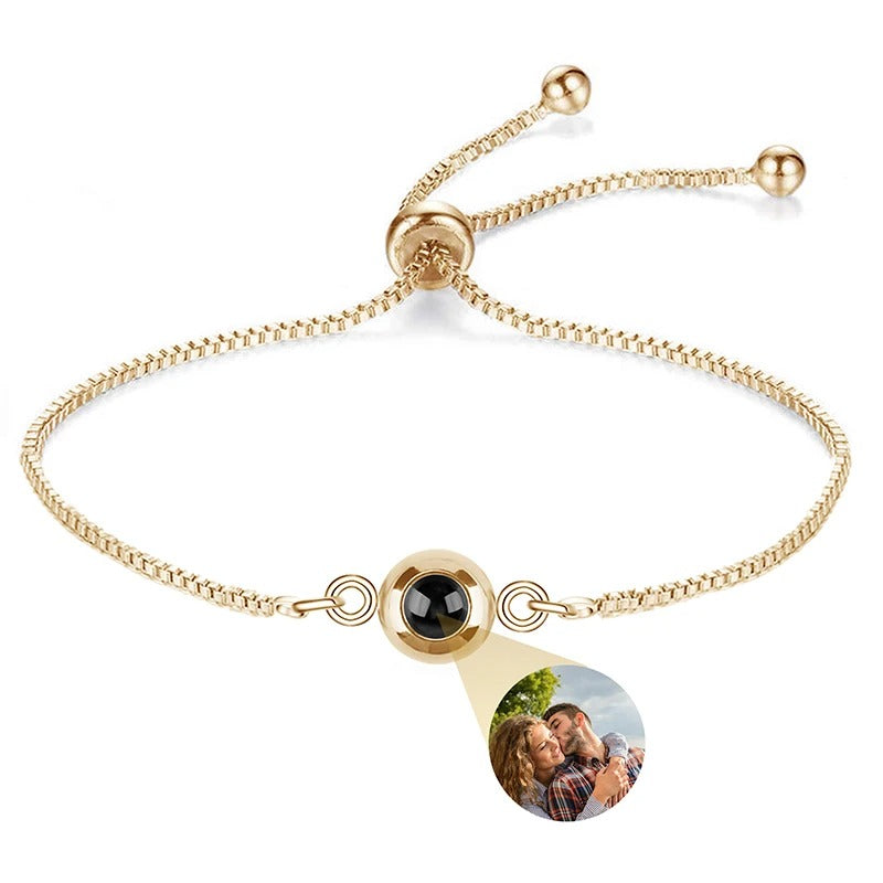 Personalisierbares Projektion-Armband mit Bild