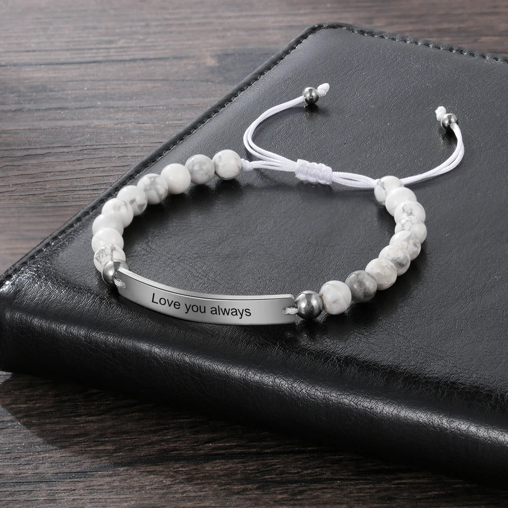 Armband mit individueller Gravur